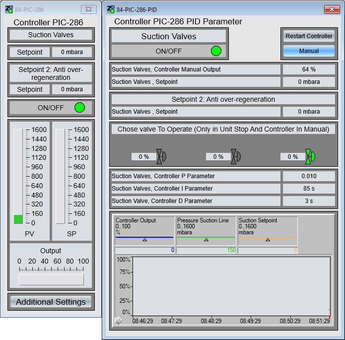 Advanced Vacuum Control for Minimal Power Consumption